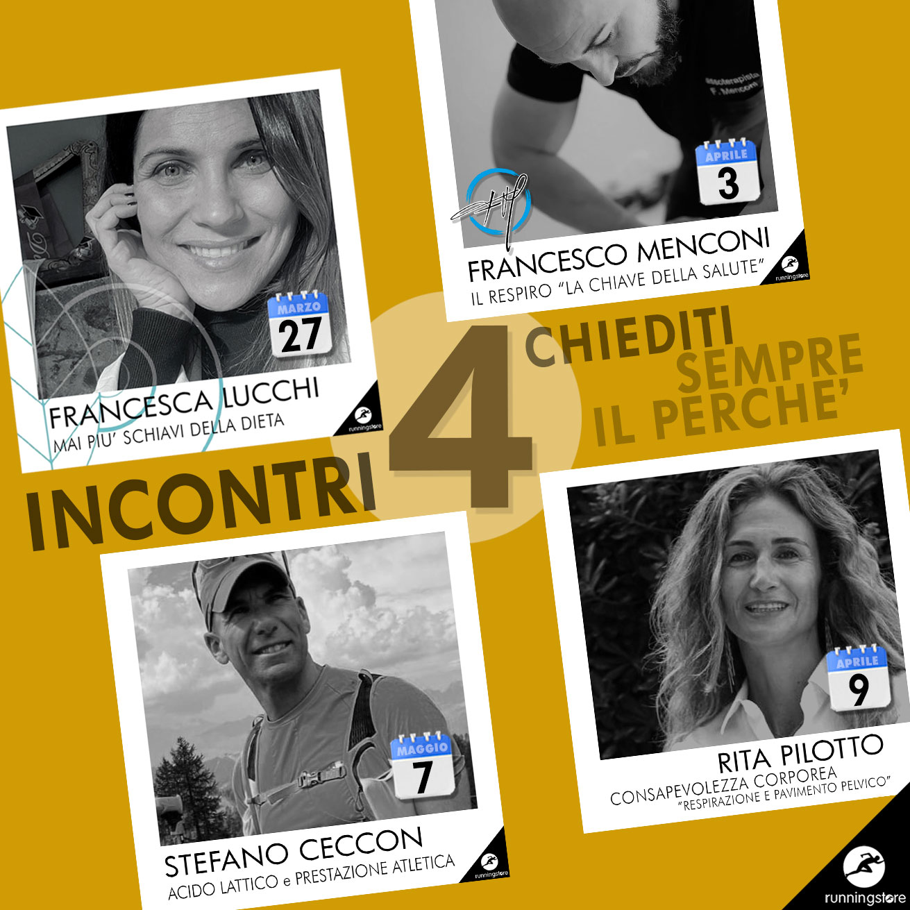 CHIEDITI SEMPRE IL PERCHE'_ Iscrizione per tutti e 4 gli eventi _ SERATA INFORMATIVA